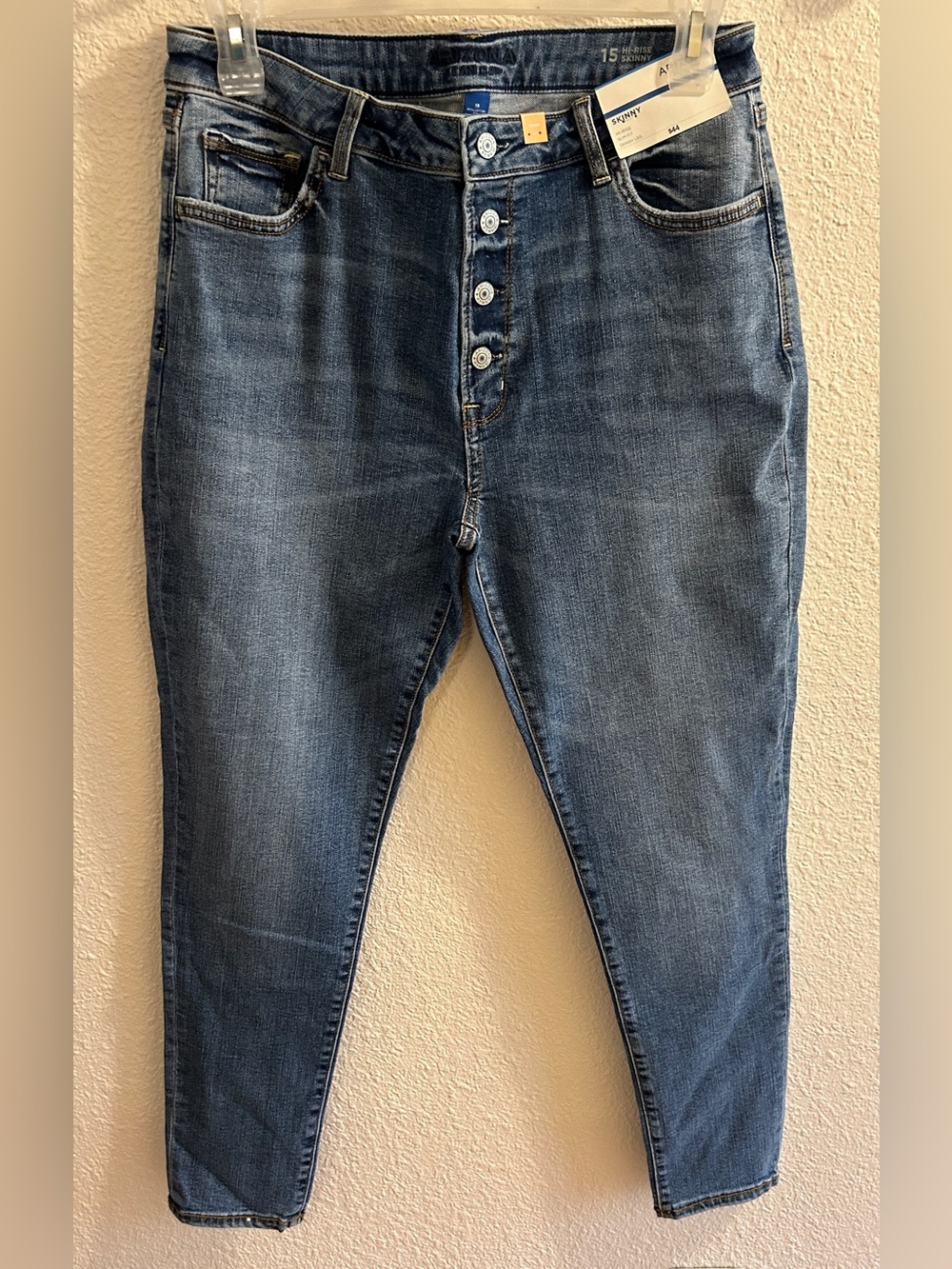 Arizona 5 Button Skinny Jeans
